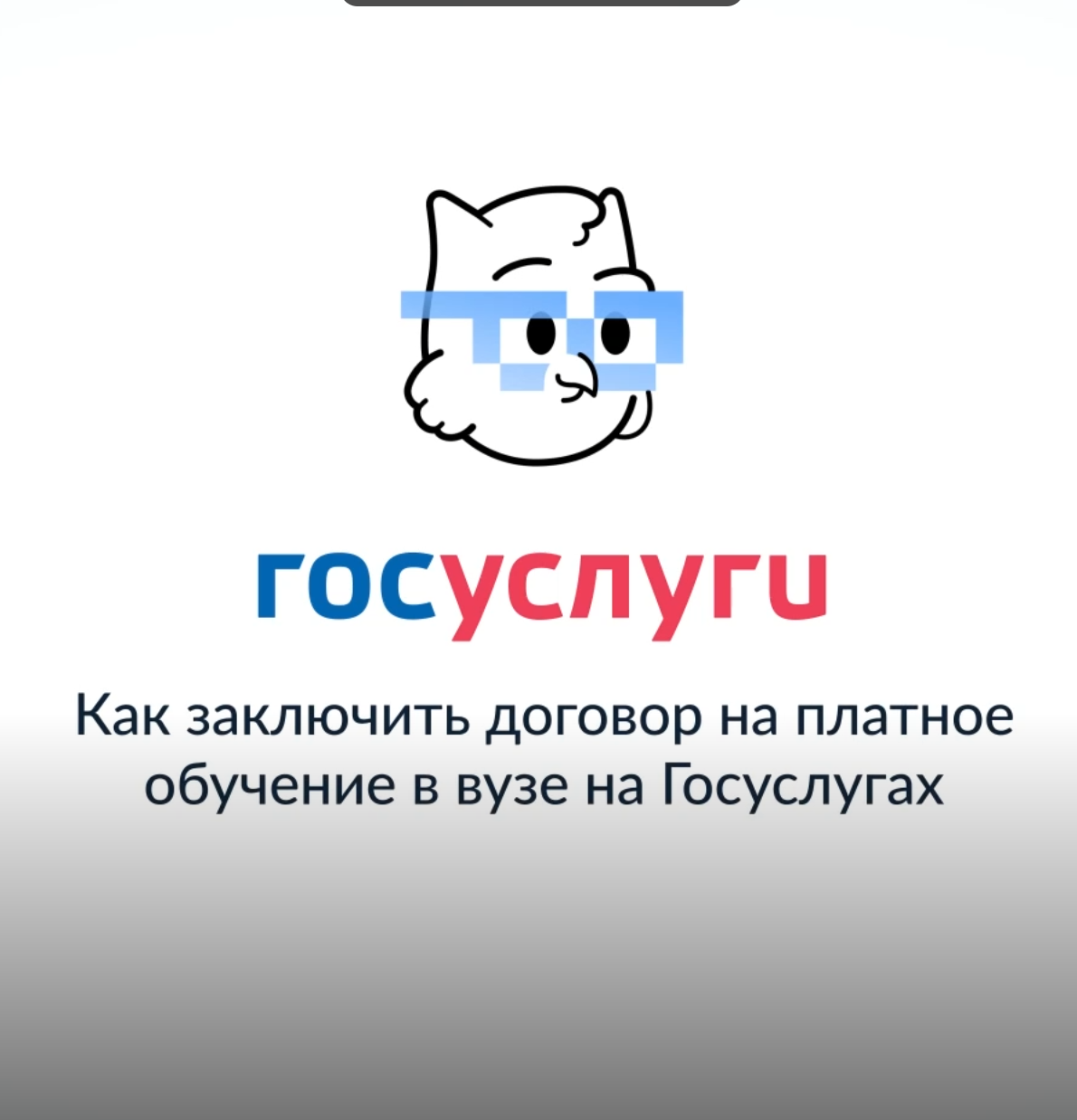 Как заключить договор на платное обучение в вуз на Госулугах