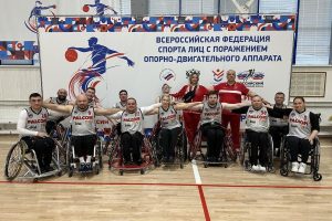 Студент РГУ СоцТех в составе московской команды — серебряного призёра первого круга чемпионата России по баскетболу на колясках